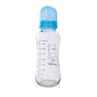 Obrázek z Skleněná lahvička Lorelli pro kojené děti 240 ML BLUE