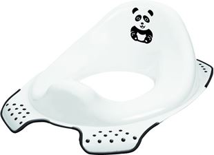 Obrázek Adaptér - treningové sedátko na WC - Panda - bílé, 