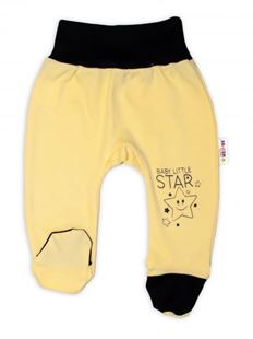 Obrázek Kojenecké polodupačky, žluté - Baby Little Star