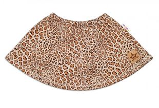 Obrázek Dětská sukně Gepard - hnědá