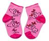 Obrázek z Bavlněné ponožky Minnie Love - tmavě růžové