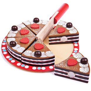 Obrázek Krájecí čokoládový dort