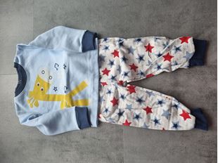 Obrázek Dětské pyžamo Žirafka Modré