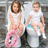 Obrázek z Měkké dětské sedátko na WC s držadly Lorelli AUTO RED