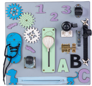 Obrázek Malá dětská tabulka vzdělávání a zábavy s Balónem