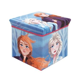 Obrázek z Úložný box na hračky Frozen s víkem