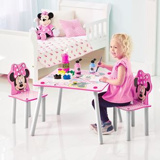 Obrázek z Dětský stůl s židlemi Myška Minnie