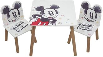 Obrázek z Dětský stůl s židlemi Mickey Mouse
