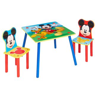 Obrázek z Dětský stůl s židlemi Myšák Mickey