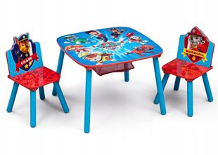 Obrázek Dětský stůl s židlemi Tlapková Patrola záchranáři