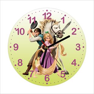 Obrázek Dětské hodiny Princezna na Vlásku
