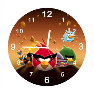 Obrázek Dětské hodiny Angry Birds