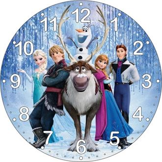 Obrázek z Dětské hodiny Frozen