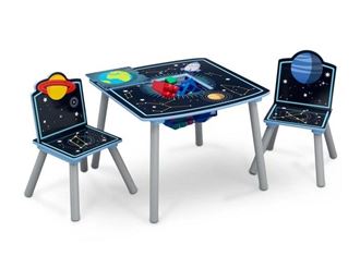 Obrázek z Dětský stůl s židlemi Vesmír