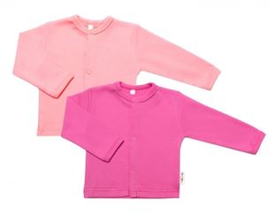 Obrázek Sada 2 bavlněných košilek, Basic Pastel, růžová/meruňková