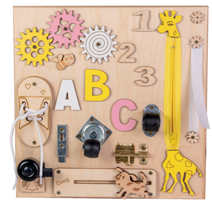 Obrázek Malá dětská tabulka vzdělávání a zábavy s Žirafkou