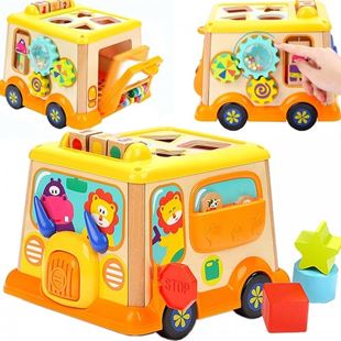 Obrázek Montessori kostka autobus