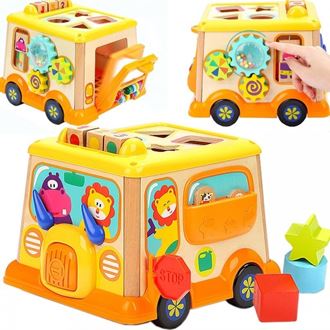 Obrázek z Montessori kostka autobus