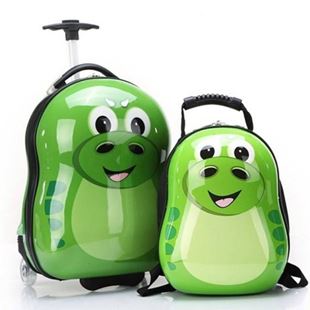 Obrázek Dětský cestovní kufr a batůžek Dino 29l