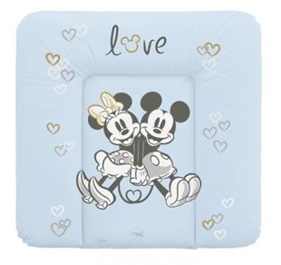 Obrázek Ceba Baby Přebalovací podložka měkká 75x72cm Disney Minnie & Mickey,modrá