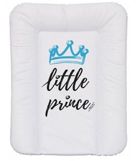 Obrázek z Přebalovací podložka, měkká, Little Prince, 70 x 50cm, bílá