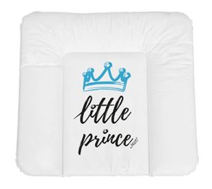 Obrázek Přebalovací podložka, měkká, Little Prince, 85 x 72 cm, bílá,