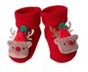 Obrázek z Kojenecké vánoční froté ponožky Sob, , červené