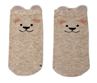 Obrázek z Chlapecké bavlněné ponožky Pejsek 3D - hnědé - 1 pár