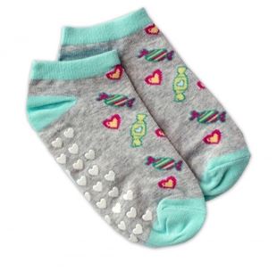 Obrázek Dětské ponožky s ABS Bonbóny - šedé