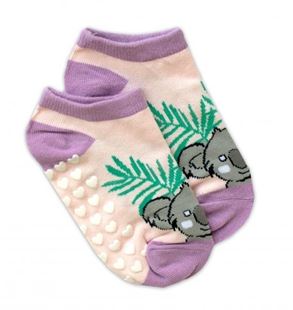 Obrázek Dětské ponožky s ABS Koala – sv. růžové