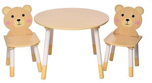 Obrázek Dětský stůl s židlemi Méďa