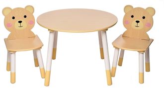 Obrázek z Dětský stůl s židlemi Méďa
