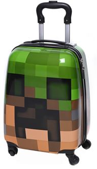 Obrázek z Dětský cestovní kufr Minecraft Pixel 29l