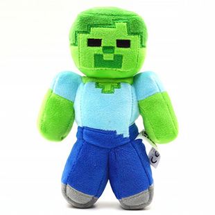 Obrázek Plyšová hračka Minecraft Zombie Steve 23cm