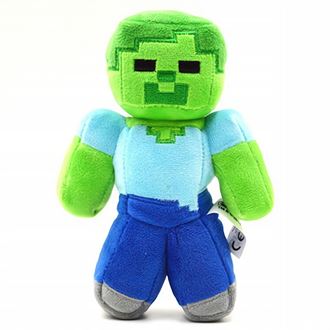Obrázek z Plyšová hračka Minecraft Zombie Steve 23cm
