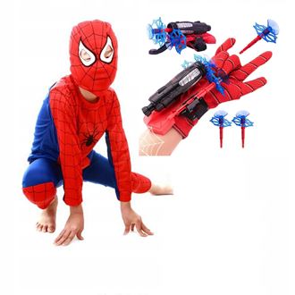 Obrázek z Dětský kostým Spiderman s vystřelovákem 110-122 M