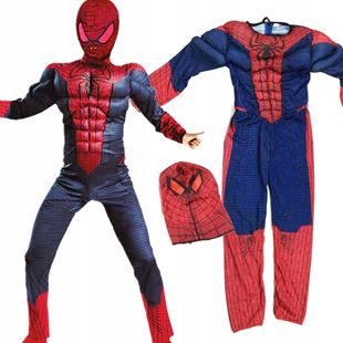 Obrázek Dětský kostým Akční Spiderman 110-116 S