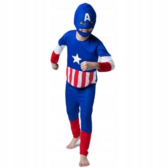 Obrázek z Dětský kostým Kapitán Amerika 98-104 S