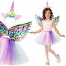 Obrázek z Dětský kostým Duhový jednorožec s křídly