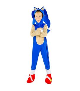 Obrázek Dětský kostým Sonic s maskou a rukavicemi 104-110 S