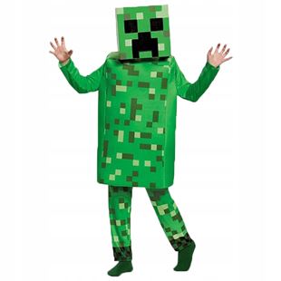 Obrázek Dětský kostým Minecraft Creeper 128-134 L
