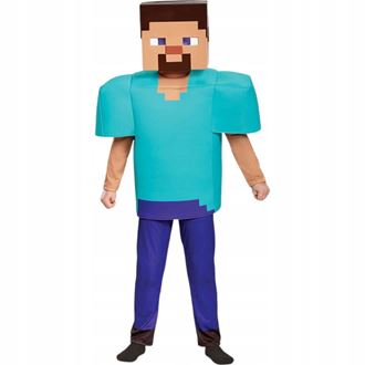 Obrázek z Dětský kostým Minecraft Steve 104-116 S