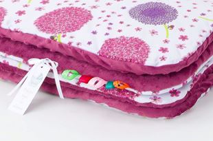Obrázek Dětská deka Mini hvězdičky Minky 100x135 cm