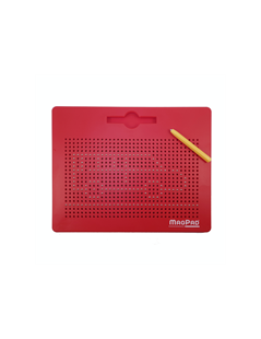 Obrázek Magnetická tabulka Magpad - Červená - BIG 714 kuliček