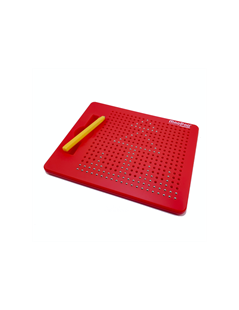 Obrázek Magnetická kreslící tabulka Magpad - červená - 380 kuliček