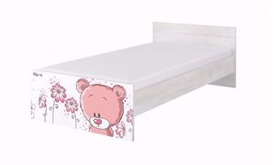 Obrázek Dětská postel Max Růžový Medvídek 160x80 cm