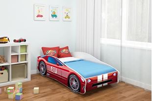 Obrázek Dětská postel V Auto Červená -
