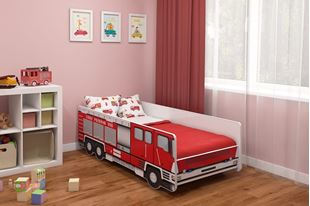 Obrázek Dětská postel VI Požární auto -