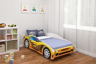 Obrázek z Dětská postel V Auto Žlutá