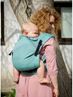 Obrázek z Kinder Hop Rostoucí ergonomické nosítko Half Buckle Little Herringbone Turquoise 100% bavlna, žakár